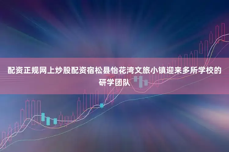 配资正规网上炒股配资宿松县怡花湾文旅小镇迎来多所学校的研学团队
