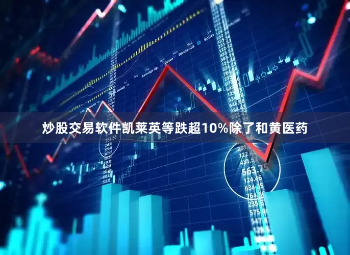 炒股交易软件　　凯莱英等跌超10%　　除了和黄医药